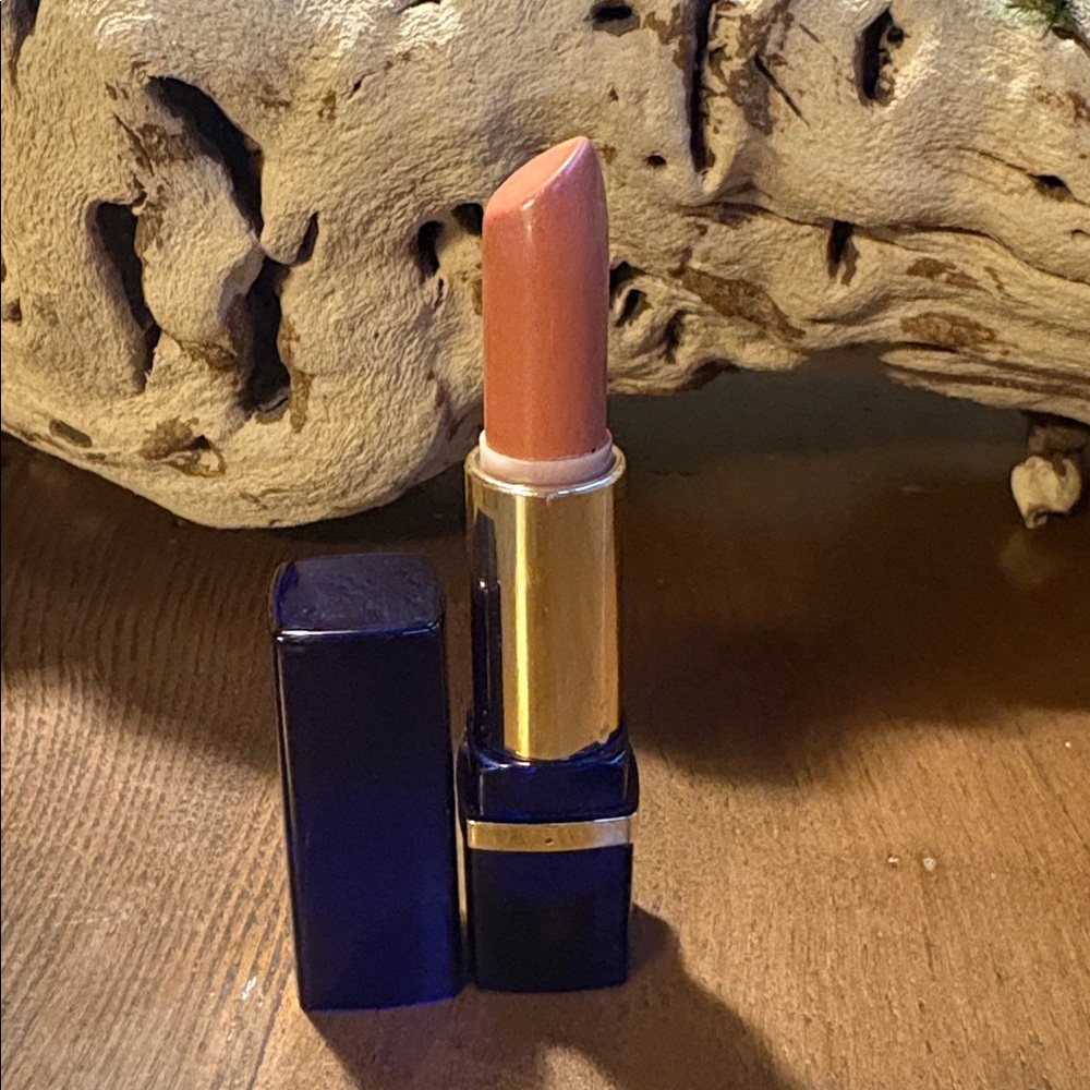 Estée Lauder Bois De Rose 118 Lipstick Pure Color Long Lasting Blue Square Tube